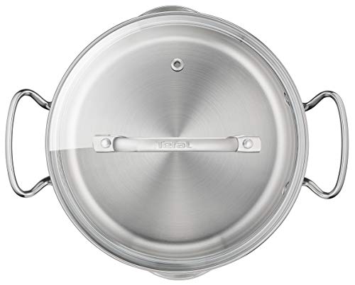 417nuyuural.jpg Tefal Duetto Lot de 7 pièces : mijotesuses 16/20/24 cm, mijoteuse 16 cm, couvercles acier inoxydable et verre, marques d
