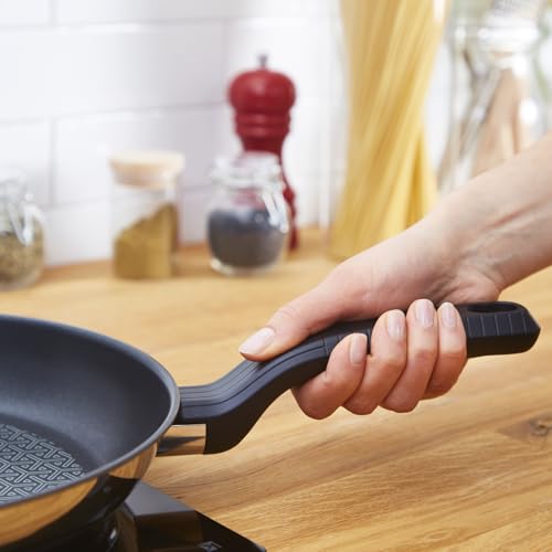 419m6ldirsl.jpg Tefal Comfort Max Lot de 2 poêles 24/28 cm induction anti-adhésif acier inoxydable haute qualité indicator température p