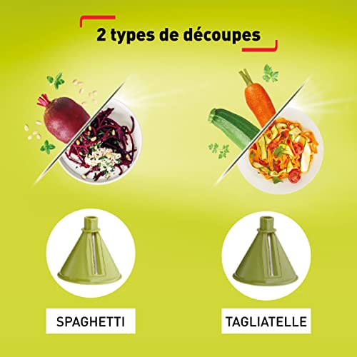 41d3w8ijssl.jpg ACCESSOIRES DE CUISINE TEFAL INGENIO SPIRALEUSE POUR LÉGUMES 2 TYPES DE DÉCOUPE ACCESSOIRES DE Cuisine POUR LÉGUMIERS FA