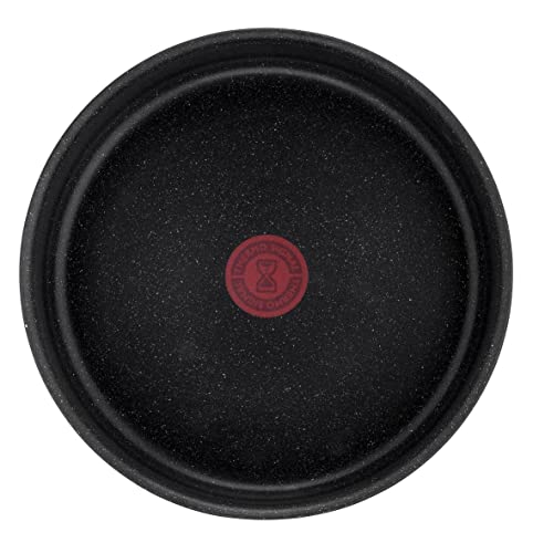 41hmehpshkl.jpg Tefal - Lot de 3 poêles empilables antiadhésives Noir | Induction | Indicateur de température | Noir