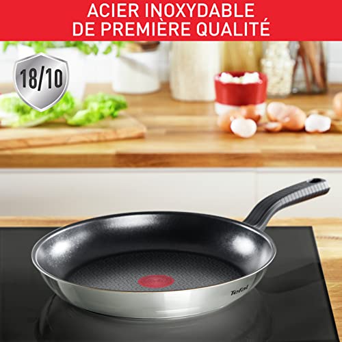 41i8ocyi9dl 1.jpg Poêle Tefal Comfort Max, induction, cuisine professionnelle, convient pour tout usage domestic, regulateur de temperatur