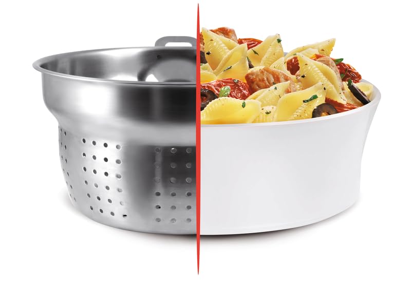 41kiq7cta1l.jpg Panier à Pâte Empilable Tefal Ingenio 8012922, Diamètre 20 cm pour Pâtissiers Professionnels et Amateurs, Cuisine Pratiq