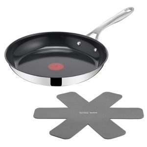 Jamie Oliver by Tefal Direct Cook Poêle 28cm Antiadhésif en Céramique pour Cuisine Professionnelle Facile à Nettoyer 880