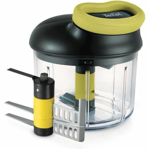 41p6gbxou5l.jpg Hachoir Tefal K1644344 Chop & Shaker 900ml Purée & Découpe Multi Usage Jamie Oliver