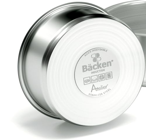 41uq0kwteul.jpg Batterie de cuisine Backen 199906 6 pièces inox induction compatible lave-vaisselle
