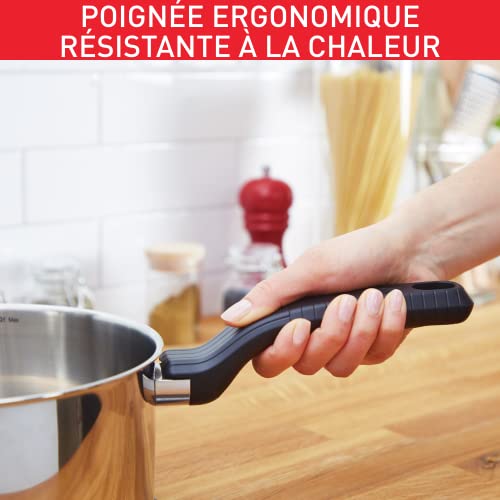 41xcdkgi0l.jpg Tefal Comfort Max Casserole 18 cm Inox haute qualité pour cuisine en induction - Poignée thermo-isolée et garantie 10 an