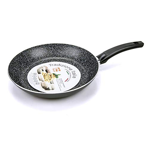 41yyilhkr4l.jpg Alluflon Tradizione Italia Poêle à frire 22 cm, revêtement anti-adhésif et anti-rayures, lavable au lave-vaisselle