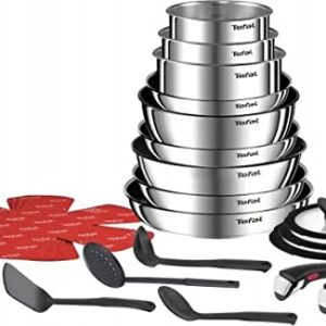 Tefal Ingenio Emotion Set de poêles 22 pièces populaires parmi les consommateurs américains | Large collection de poêles