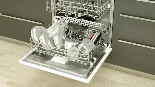 41ae6uaz6wl.jpg Backen 191599 - Ensemble de poêles 20-24-26cm induction, acier inoxydable, revêtement anti-adhésif, empilable, compatibl
