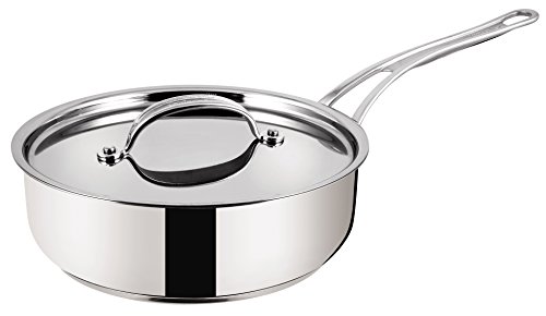 41db3izaxel.jpg Tefal Jamie Oliver Premium Series Sauteuse anti-adhésive 24 cm pour cuisiniers expérimentés en cuisine recyclable