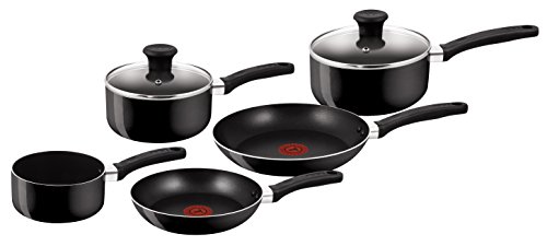 41egf0la2rl.jpg Set Tefal Delight casseroles et poêles 5 pièces pour cuisiniers exponentiels cuisines modernes chauds et froids