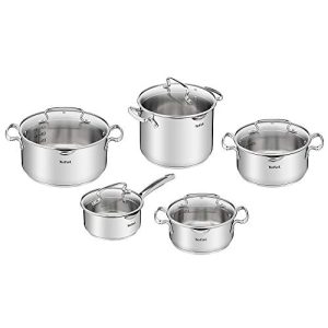 Tefal Zestaw Garnków DUETTO+ Émail Époxy Cuisine Professionnelle Cuisine DOMESTIQUE 2 Pièces Antiadhésif Robustesse Styl