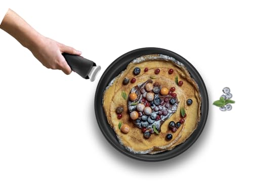 41ihxylpewl.jpg Poêle à crêpe Tefal Ingenio 27 cm induction antiadhésif aluminium empilable compatible lave-vaisselle Eco Resist L858100