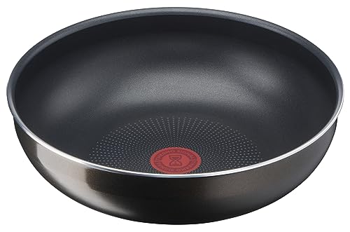 41j7yeh4evl.jpg Poêle wok Tefal Ingenio 26 cm, non induction, revêtement antiadhésif, convient aux couples actifs, cuisine rapide et fac