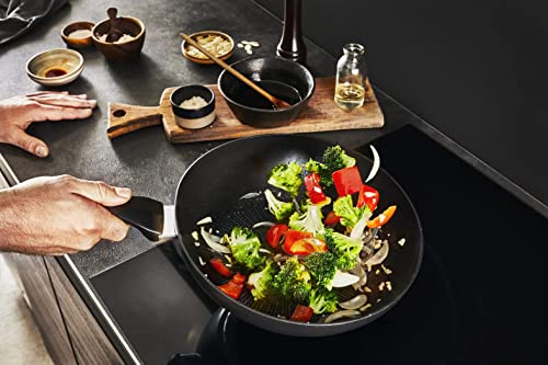 41jxutesfl.jpg Tefal UNLIMITED Poele wok 28 cm antiadhésif faciles à nettoyer famille cuisiniers professionnels cuisine résidentielle a