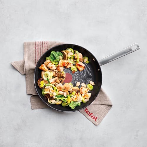 41jj62dro8l.jpg Poêle Tefal Virtuoso 28 cm Induction Garantie 10 ans Meilleures ventes Induction Résistante aux Rayures