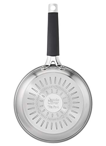 41jld6aqwil.jpg Poêle à frire Tefal Jamie Oliver anti-adhésive 20 cm pour cuisine tous les jours avec signal thermique durable et insert