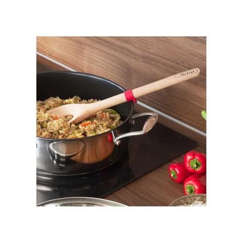 41ksrv1cz3l.jpg Spatule pleine Tefal Ingenio Bois - Spatule forestière pour cuisine professionnelles et amateurs