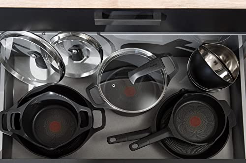 41npogkgsxl.jpg Tefal E24919 Robusto en Aluminium Moulé 28 cm - Nettoyage Facile - Revêtement Antiadhésif - Indicateur de Température à