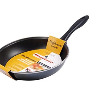 Megafesa Glass Poêle Noir Cristal pour Cuisine Profitez de la Chaleur Équilibrée 26 cm Édition Limitée