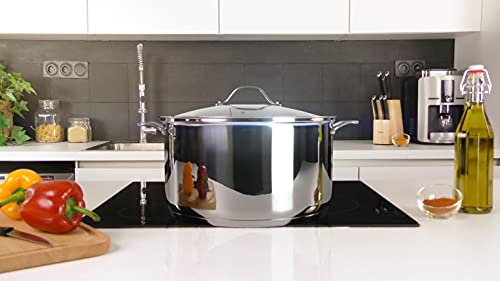 41py5au2 bl.jpg Tefal Intuition Extra Grande Marmite Induction 20L Pour Famille Actif Contenance 36 cm B9087514