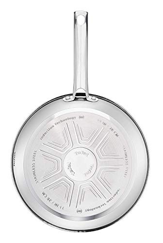 41qintqfv3l.jpg Poêle Tefal Induction 24 cm, Acier inoxydable 18/10, Antiadhésif, Garantie 10 ans, Cuisson saine et parfaite