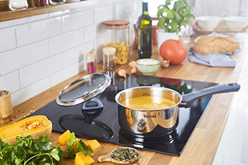 41rtr1hqagl.jpg Casserole Tefal en acier inoxydable Tefal Daily Cook, convient pour tous les types de feux y compris l’induction, robust