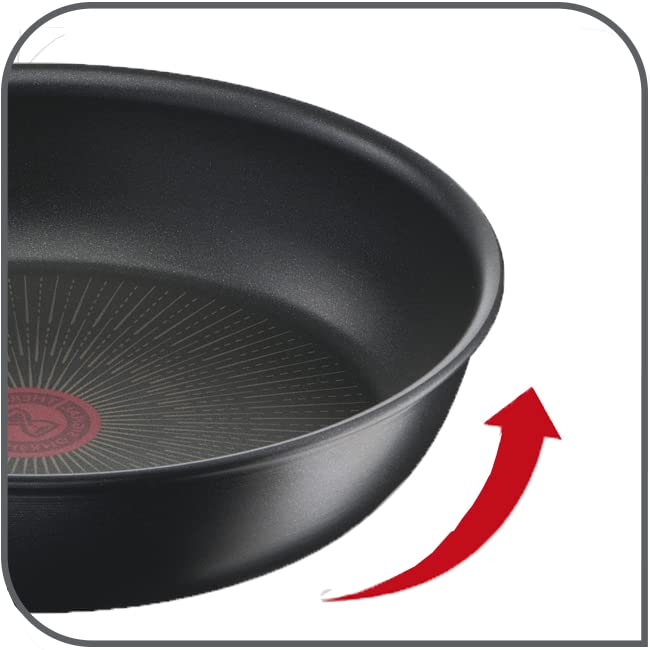 41vczuf9utl.jpg Tefal EXCELLENCE28 SARTEN Grande Capacité Antiadhérente Facile à Nettoyer Cuisine Famille Titulaire de Repas Convivial