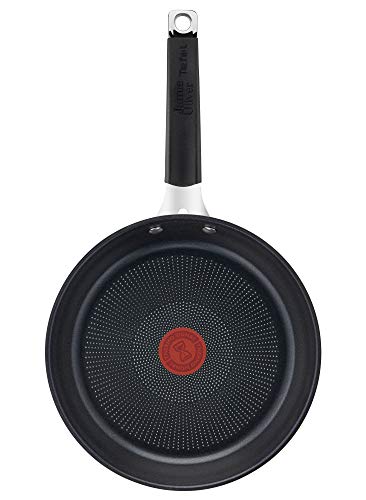 41wxpvusi7l.jpg Poêle Tefal Jamie Oliver anti-adhésive inoxydable 24 cm avec signal thermique dur et revêtement silicone