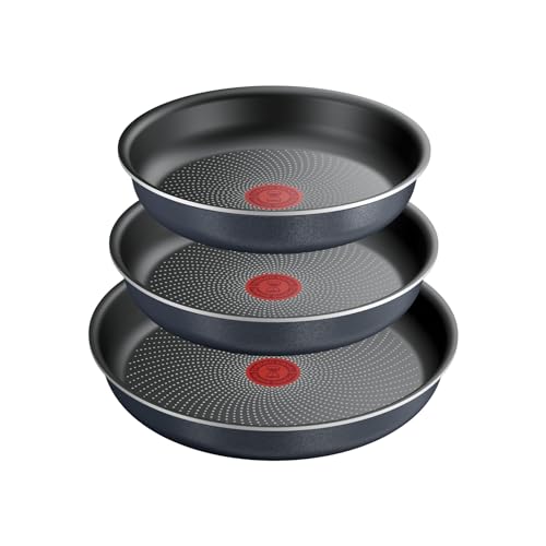 41zhatfbdl.jpg Tefal Ingenio Enjoy - Batterie de cuisine 4 pièces légers et résistants - Poignées amovibles - Technologie Light Tech -