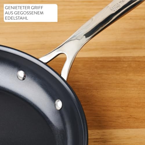 41zj7gqhhkl.jpg Jamie Oliver by Tefal Direct Cook Poêles 24/28cm Revêtement antiadhésif en céramique H880S334 cuisines experts