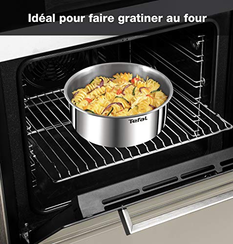 512b6du5ttl.jpg Tefal Ingenio Emotion Batterie Cuisine Induction L925SM14 pour Cuisine Profesionnelle - Poêles, Casseroles et Wok - 22 P