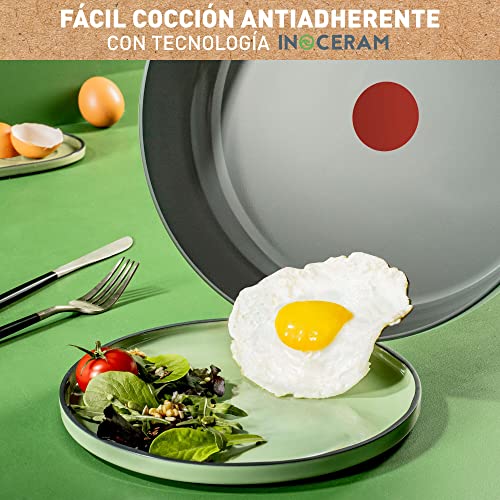 514t7pv5ukl.jpg Tefal Renew On Poêles Gris Céramique Induction Éco-Conçus Cuisson Saine France C4279032 Tefal Renew On Poêles Gris 24/28