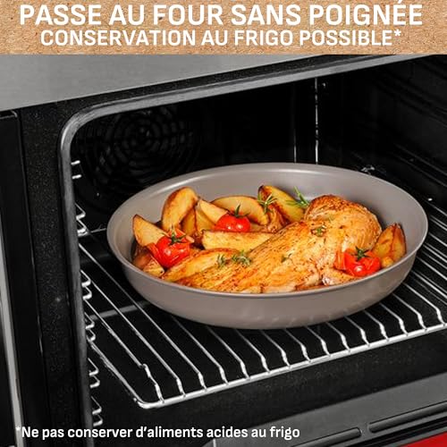 51c8hupzmll.jpg Tefal Ingenio Lot de 5 Pièces Poêles et Casseroles Amovibles pour Induction Ceramic Coating Éco-Conçu France