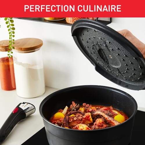 51czusgdrbl.jpg Tefal Ingenio Lot 6 Pièces Induction Fonte d’Aluminium Compatible Lave-Vaisselle Cocottes et Poêles