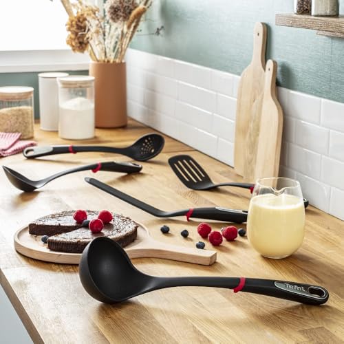 51ee7tz406l.jpg Tefal Ingenio spatule à angle noir idéale pour la cuisine amateurs