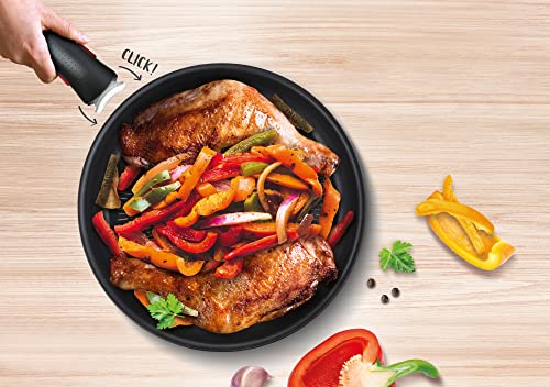 51fp j04tol.jpg Tefal Ingenio XL Force Casseroles anti-adhésives empilables Gris/bleu Famille et amis Cuisineizia