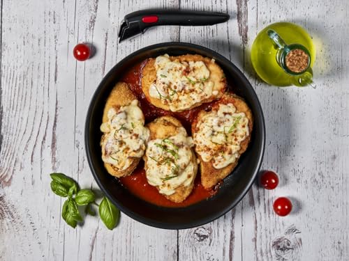 51gvcflg0gl.jpg Poêle wok Tefal Ingenio 26 cm, non induction, revêtement antiadhésif, convient aux couples actifs, cuisine rapide et fac