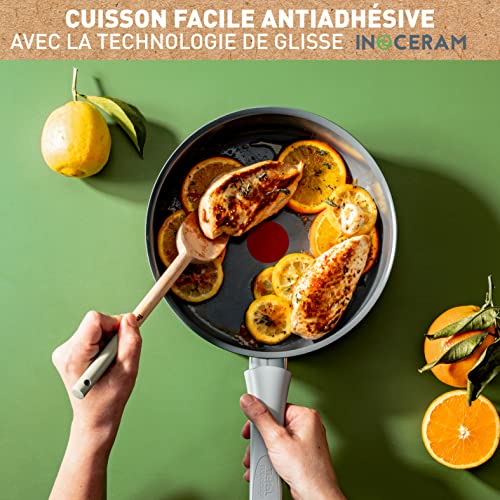 51hy4l6eupl.jpg Sauteuse Tefal 24 cm induction antiadhésif ceramique eco-conçue cuisson saine thermo-signal Fabriqué en France Renew On