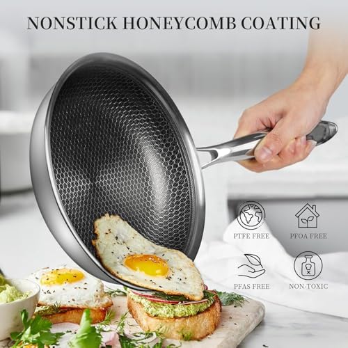 51isupk87l.jpg Poêles Innerwell 24+28 cm Induction Antiadhésif usadoires cuisiniers leftistère Séance Cooking Non-Toxis