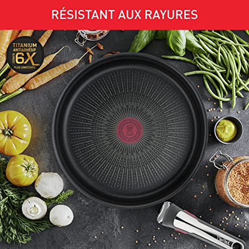 51lfjbewg2l 1.jpg ### Tefal Ingenio Preference Batterie de Cuisine 15 Pièces Induction Acier Inoxydable Revêtement Antiadhésif Empilable C