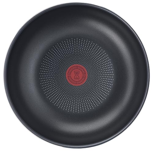 51mfvwcfmol.jpg Poêle wok Tefal Ingenio 26 cm, non induction, revêtement antiadhésif, convient aux couples actifs, cuisine rapide et fac