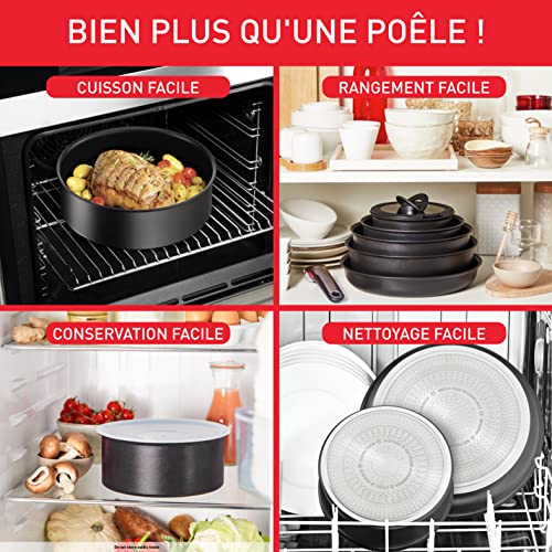 51nfrqkcohl 2.jpg Casserole Tefal Ingenio 20 cm Induction Antiadhésif Empilable Écologique France