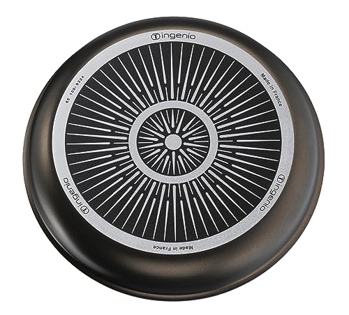 51omm0ppsl 1.jpg Tefal Ingenio Lot de 2 Poêles 24/28 cm | Revêtement Antiadhésif et Non Induction | Équipement de Cuisine Facile et Empil