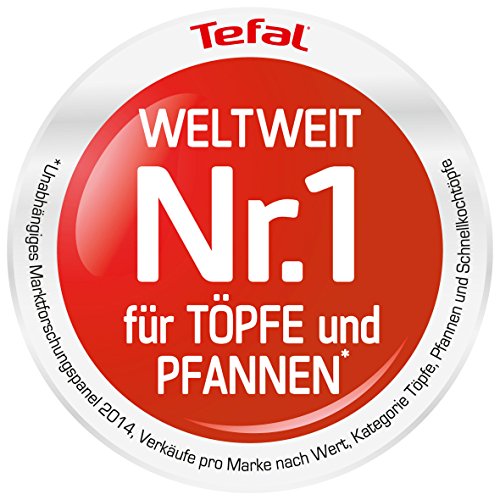 51tv06gg03l.jpg Poêle Tefal Jamie Oliver Premium Induction Noir, Cuisine Professionnelle, Réchauffement Rapide