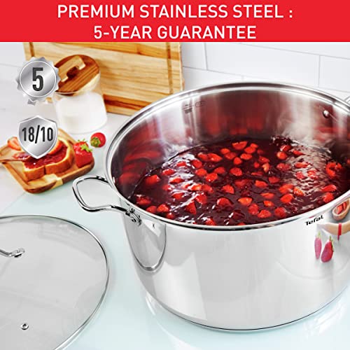 51wbbkdo2kl.jpg Tefal Intuition XL Grande marmite inox 26 cm - Induction - Garantie 5 ans - Acier inoxydable 18/10 - Poignées robustes -