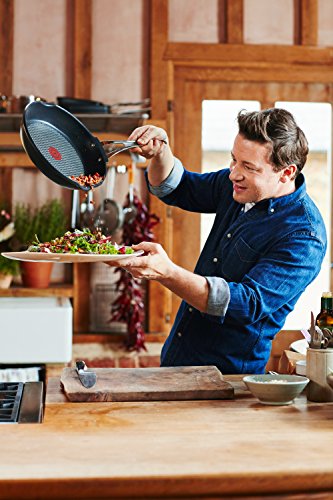 51bqbl3xil.jpg Poêle Tefal Jamie Oliver Premium Induction Noir, Cuisine Professionnelle, Réchauffement Rapide