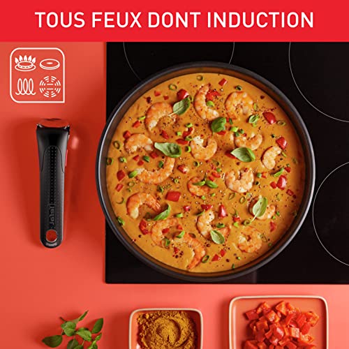 51bjls6adtl.jpg Tefal Ingenio Emotion Batterie de cuisine 13 pièces, Acier inoxydable, Empilable, Garantie 5 ans, Revêtement antiadhésif