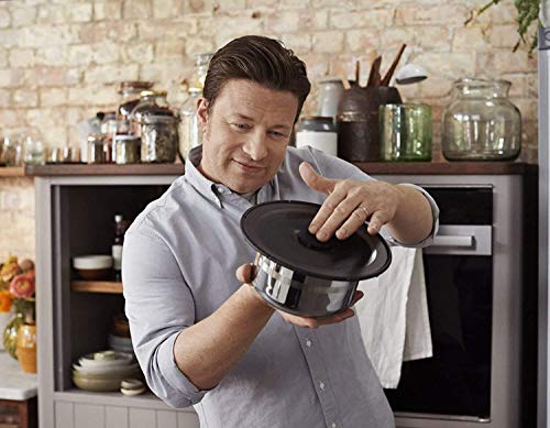51dmt4b7whl.jpg Tefal Ingenio Jamie Oliver Set de casseroles en acier inoxydable pour tous types de plaque de cuisson, cuisiniers amateu