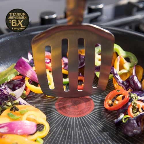51hgwdu8yl.jpg Tefal Ingenio Preference Poêle et Casserole en Acier Inoxydable pour Induction Empilables et Compatible Lave-Vaisselle